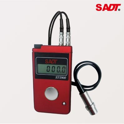 강철 벽 1.2mm - 200mm 범위를 가진 초음파 간격게이지 ST5900 빨간색 소형 디지털 방식으로